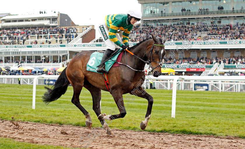 Inthepocket-0008 
 INTHEPOCKET (Rachael Blackmore) wins The Poundland Top Novices Hurdle
Aintree 14 Apr 2023 - Pic Steven Cargill / Racingfotos.com