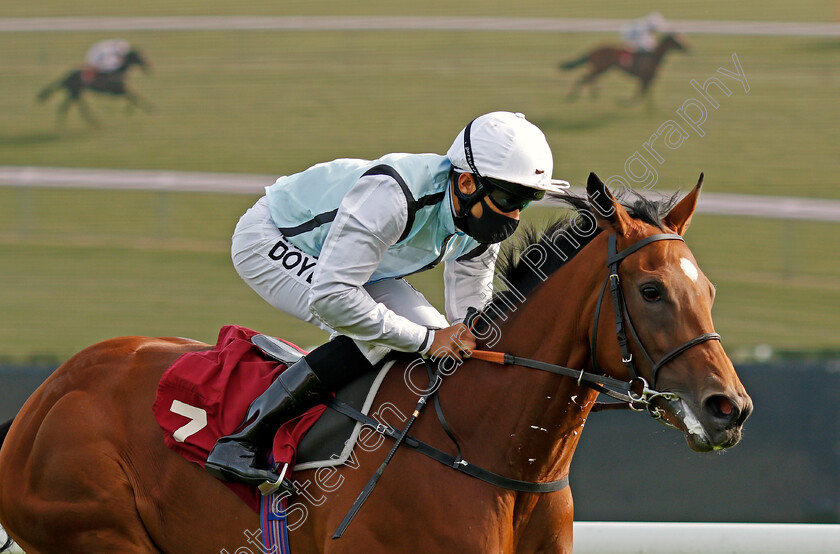 Teodolina-0005 
 TEODOLINA (Sean Levey) wins The Betfair Exchange Free Bet Streak EBF Fillies Novice Stakes
Haydock 4 Sep 2020 - Pic Steven Cargill / Racingfotos.com