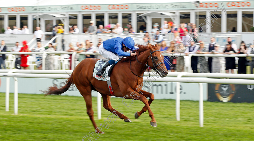 Hurricane-Lane-0008 
 HURRICANE LANE (William Buick) wins The Cazoo St Leger
Doncaster 11 Sep 2021 - Pic Steven Cargill / Racingfotos.com