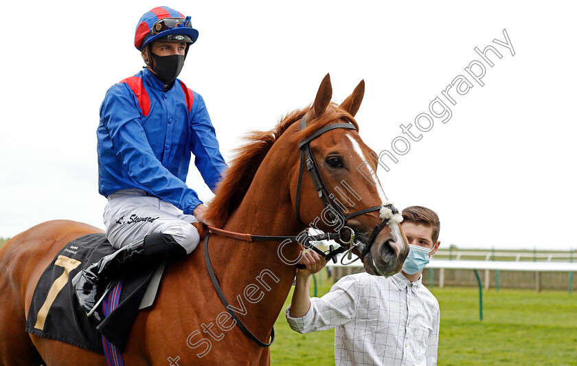 Injazati-0001 
 INJAZATI (Louis Steward)
Newmarket 14 May 2021 - Pic Steven Cargill / Racingfotos.com