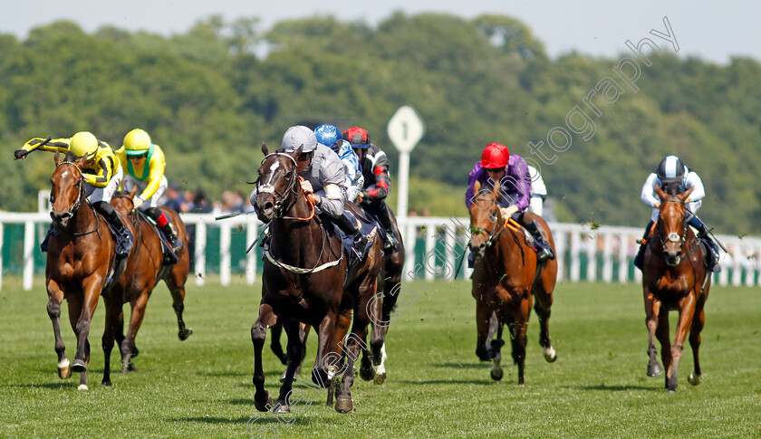 Dramatised-0001 
 DRAMATISED (Daniel Tudhope) wins The Queen Mary Stakes
Royal Ascot 15 Jun 2022 - Pic Steven Cargill / Racingfotos.com