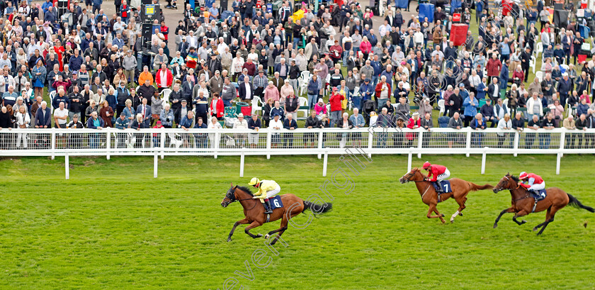 Tajanis-0003 
 TAJANIS (Cieren Fallon) wins The Moulton Nurseries Handicap
Yarmouth 21 Sep 2023 - Pic Steven Cargill / Racingfotos.com