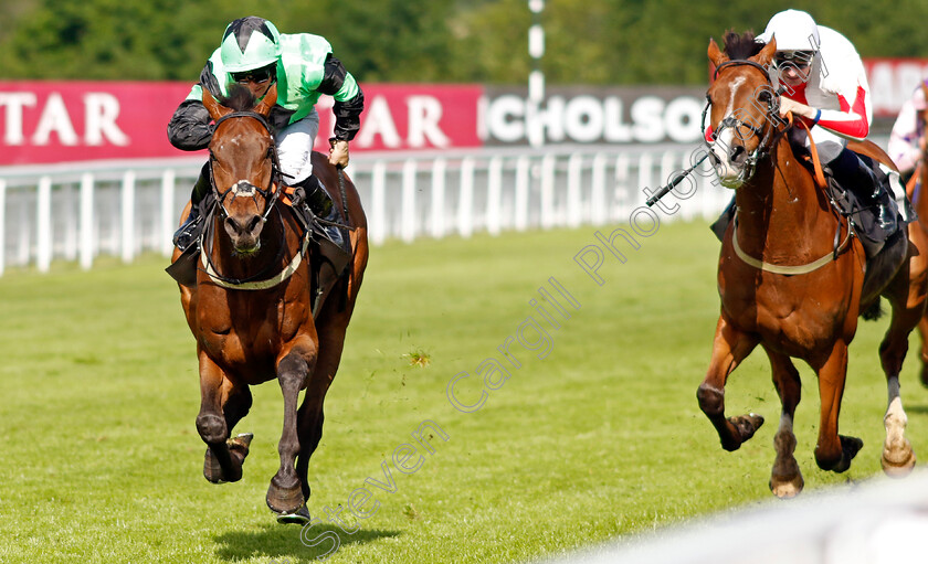 Aggagio-0003 
 AGGAGIO (Aidan Keeley) beats GOSHEN (right) in The Sussex Roof Garden Bar Handicap
Goodwood 20 May 2022 - Pic Steven Cargill / Racingfotos.com