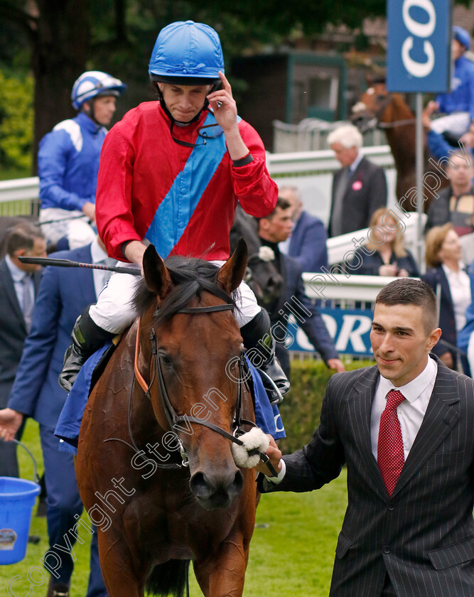 Bay-Bridge-0008 
 BAY BRIDGE (Ryan Moore) winner of The Coral Brigadier Gerard Stakes
Sandown 26 May 2022 - Pic Steven Cargill / Racingfotos.com