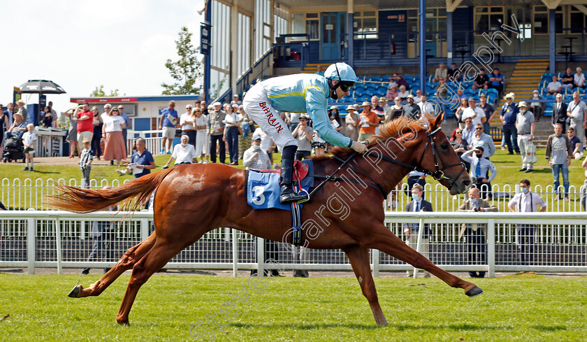 Dhabab-0005 
 DHABAB (Robert Havlin) wins The British Stallion Studs EBF Maiden Stakes
Leicester 1 Jun 2021 - Pic Steven Cargill / Racingfotos.com