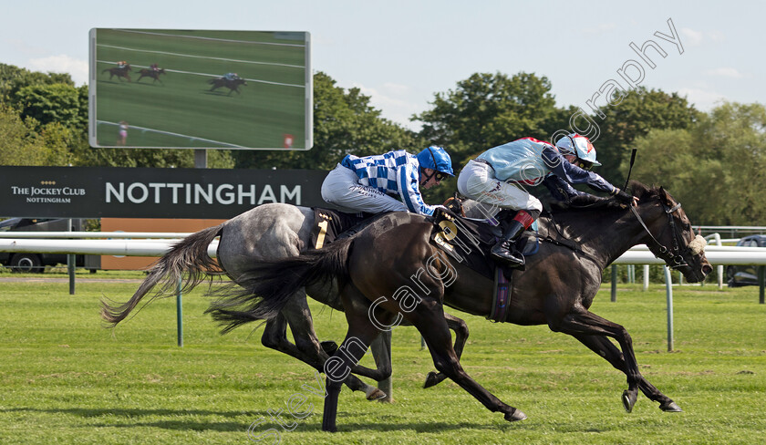 Ghost-Story-0002 
 GHOST STORY (David Egan) wins The Follow Rhino.bet On Instagram EBF Fillies Novice Stakes
Nottingham 19 Jul 2024 - Pic Steven Cargill / Megan Dent / Racingfotos.com