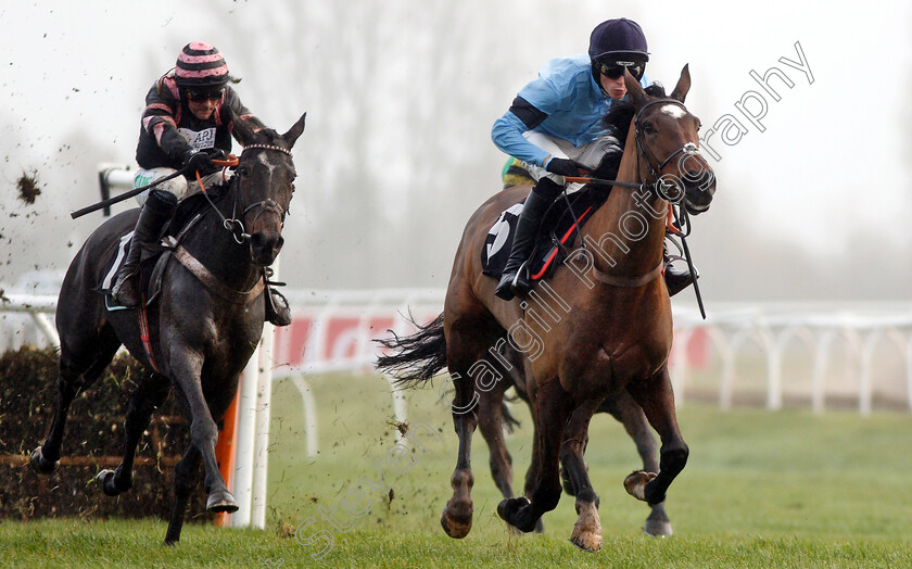 Posh-Trish-0007 
 POSH TRISH (Harry Cobden) wins The Ladbrokes Mares Novices Hurdle
Newbury 1 Dec 2018 - Pic Steven Cargill / Racingfotos.com