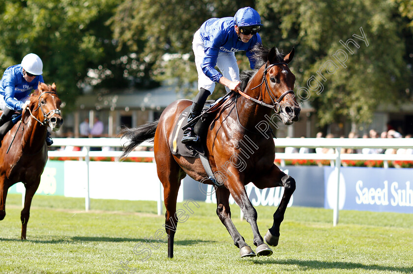 Al-Hilalee-0005 
 AL HILALEE (James Doyle) wins The Weatherbys British EBF Maiden Stakes
Newmarket 13 Jul 2018 - Pic Steven Cargill / Racingfotos.com