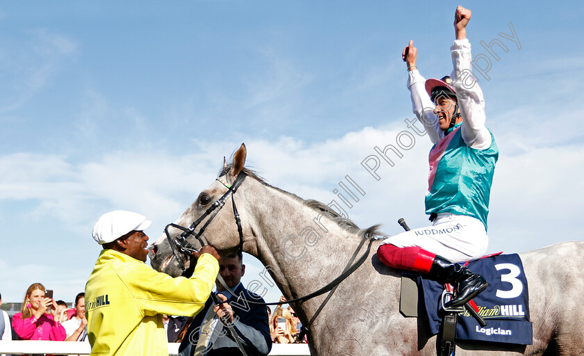 Logician-0025 
 LOGICIAN (Frankie Dettori) after The William Hill St Leger Stakes
Doncaster 14 Sep 2019 - Pic Steven Cargill / Racingfotos.com