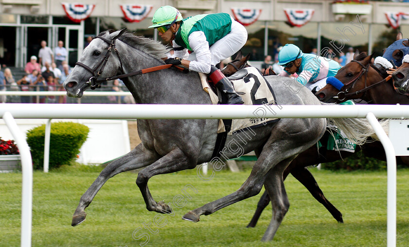 Significant-Form-0002 
 SIGNIFICANT FORM (Irad Ortiz) wins The Intercontinental Stakes
Belmont Park USA 6 Jun 19 - Pic Steven Cargill / Racingfotos.com