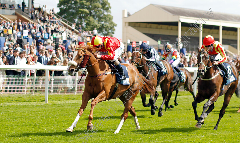 Gale-Force-Maya-0002 
 GALE FORCE MAYA (Connor Beasley) wins The British EBF Supporting Racing With Pride Fillies Handicap
York 10 Jun 2022 - Pic Steven Cargill / Racingfotos.com