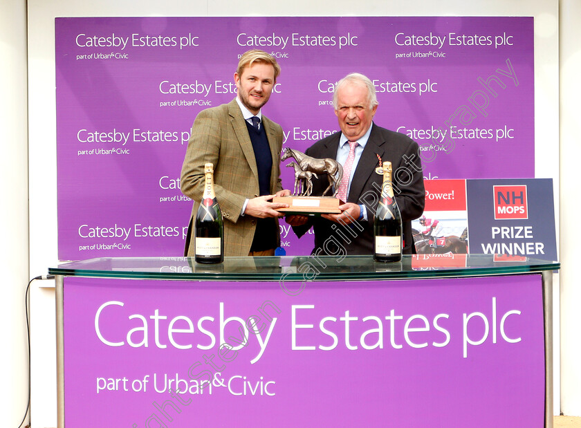 Sunshade-0007 
 Presentation to David Minton for The Catesby Estates PLC Mares Handicap Hurdle won by SUNSHADE
Cheltenham 18 Apr 2019 - Pic Steven Cargill / Racingfotos.com