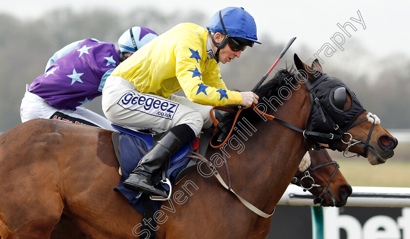 Collate-0007 
 COLLATE (David Probert) wins The Sun Racing Handicap
Lingfield 25 Jan 2019 - Pic Steven Cargill / Racingfotos.com