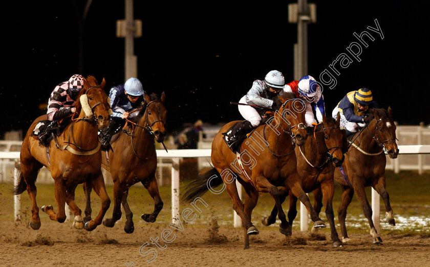 Hunters-Step-0002 
 HUNTERS STEP (Grace McEntee) beats SHYJACK (left) in The Racing Welfare Handicap Div1
Chelmsford 18 Feb 2021 - Pic Steven Cargill / Racingfotos.com