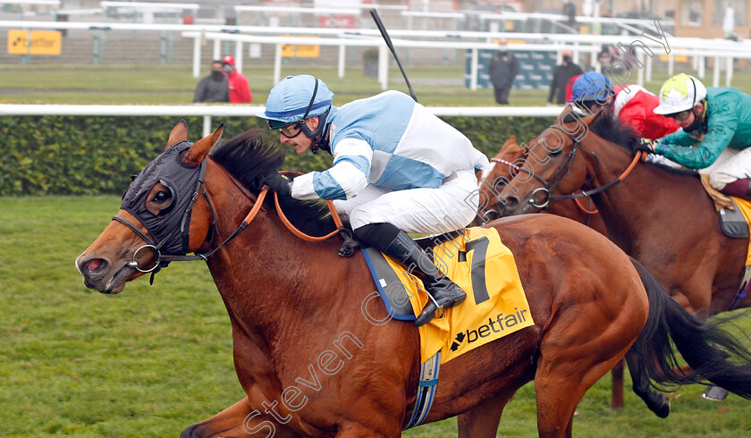 Chamade-0004 
 CHAMADE (Richard Kingscote) wins The Betfair Exchange British EBF Gillies Fillies Stakes
Doncaster 7 Nov 2020 - Pic Steven Cargill / Racingfotos.com