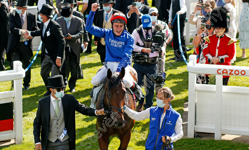 Adayar-0012 
 ADAYAR (Adam Kirby) after The Cazoo Derby
Epsom 5 Jun 2021 - Pic Steven Cargill / Racingfotos.com