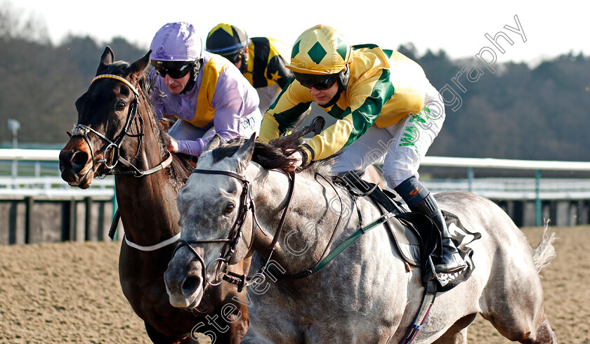 Lord-Riddiford-0005 
 LORD RIDDIFORD (right, Jason Hart) beats MOSS GILL (left) in The Betway Hever Sprint Stakes
Lingfield 27 Feb 2021 - Pic Steven Cargill / Racingfotos.com