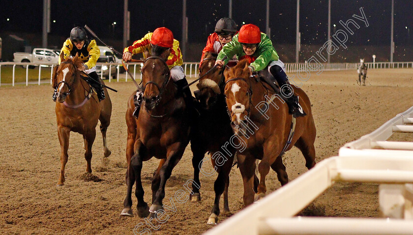 Tone-The-Barone-0001 
 TONE THE BARONE (right, Callum Rodriguez) beats ROVANIEMI (left, Luke Morris) in The tote.co.uk Live Streaming All Uk Races Handicap
Chelmsford 22 Jan 2021 - Pic Steven Cargill / Racingfotos.com