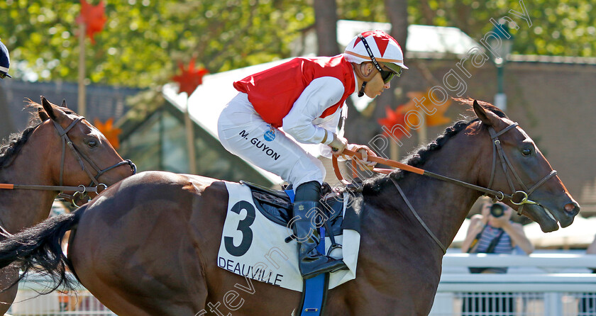 Ocean-Vision-0002 
 OCEAN VISION (Maxime Guyon) wins The Prix de la Vallee d'Auge
Deauville 6 Aug 2022 - Pic Steven Cargill / Racingfotos.com