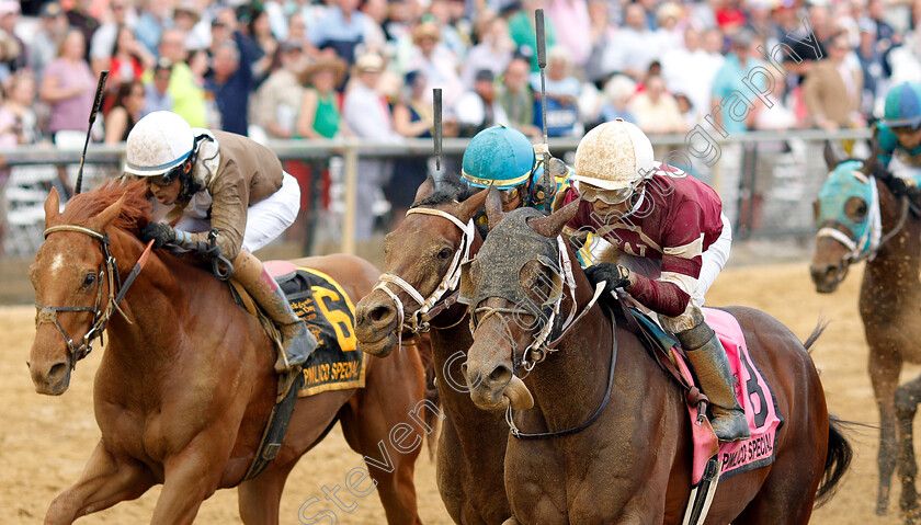 Tenfold-0006 
 TENFOLD (Ricardo Santana) wins The Pimlico Special
Pimlico, Baltimore USA, 17 May 2019 - Pic Steven Cargill / Racingfotos/com