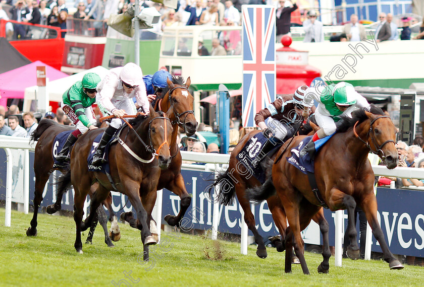 Mountain-Angel-0001 
 MOUNTAIN ANGEL (Andrea Atzeni) beats JAZEEL (left) in The Investec Wealth & Investment Handicap
Epsom 31 May 2019 - Pic Steven Cargill / Racingfotos.com