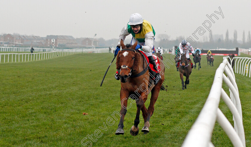 Cloth-Cap-0009 
 CLOTH CAP (Tom Scudamore) wins The Ladbrokes Trophy Chase
Newbury 28 Nov 2020 - Pic Steven Cargill / Racingfotos.com