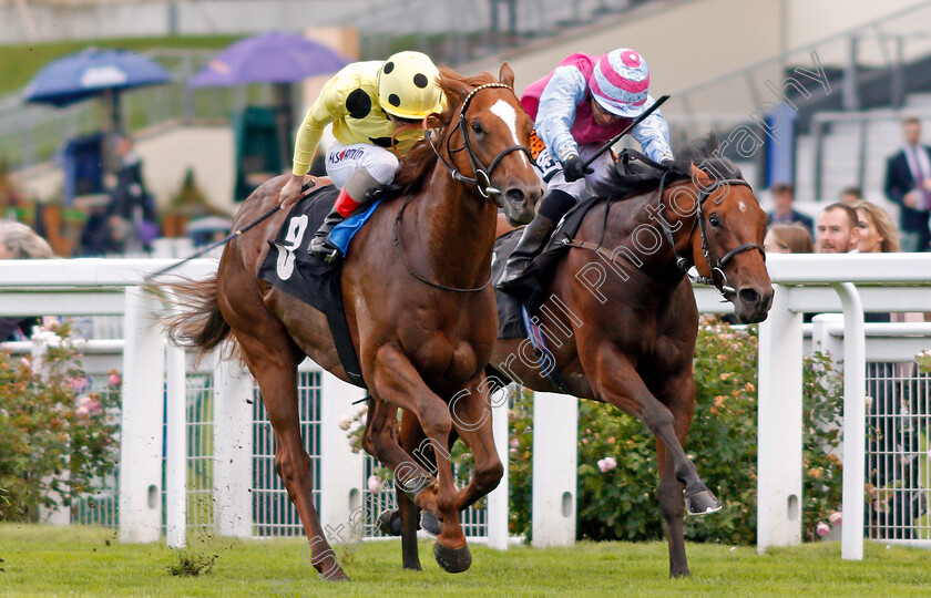 Cape-Byron-0001 
 CAPE BYRON (left, Andrea Atzeni) beats FIRE BRIGADE (right) in The Leo Bancroft Signature Hair Care Classified Stakes Ascot 8 Sep 2017 - Pic Steven Cargill / Racingfotos.com