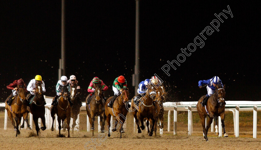 Raheeb-0002 
 RAHEEB (Jim Crowley) wins The totepool Cashback Club At totesport.com Fillies Novice Stakes
Chelmsford 29 Nov 2018 - Pic Steven Cargill / Racingfotos.com