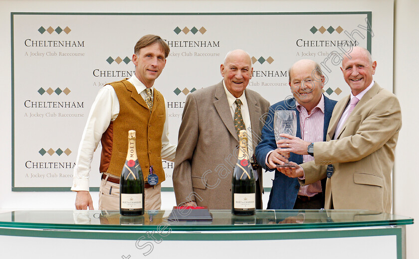 Monsieur-Gibraltar-0012 
 Presentation for The Brian Babbage Memorial Open Hunters Chase Cheltenham 4 May 2018 - Pic Steven Cargill / Racingfotos.com