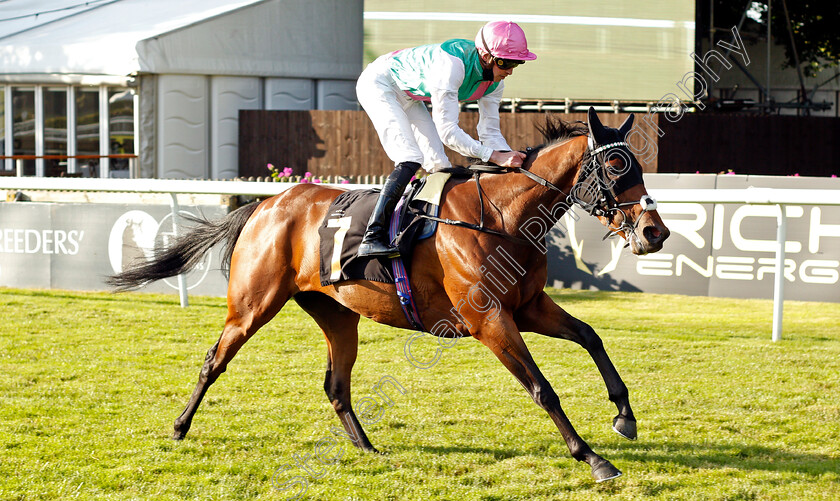 Brunnera-0003 
 BRUNNERA (James Doyle) wins The Rich Energy Powering You Fillies Handicap
Newmarket 25 Jun 2021 - Pic Steven Cargill / Racingfotos.com