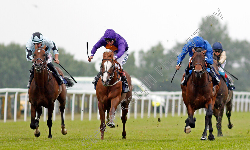 Maglev-0004 
 MAGLEV (left, Tom Marquand) beats MANACCAN (centre) and HOME CITY (right) in The British Stallion Studs EBF Novice Stakes
Yarmouth 1 Jul 2021 - Pic Steven Cargill / Racingfotos.com