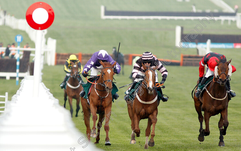 Uno-Mas-0002 
 UNO MAS (right, Jack Tudor) beats CORNBOROUGH (centre) in The Cheltenham Pony Racing Authority Graduates Handicap Hurdle
Cheltenham 17 Apr 2019 - Pic Steven Cargill / Racingfotos.com