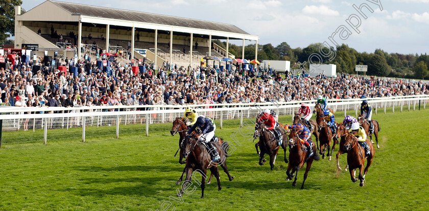 Battle-Cry-0005 
 BATTLE CRY (Ryan Moore) wins The British EBF 40th Anniversary Convivial Maiden Stakes
York 25 Aug 2023 - Pic Steven Cargill / Racingfotos.com