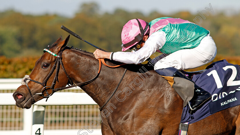 Kalpana-0001 
 KALPANA (William Buick) wins The Qipco British Champions Fillies & Mares Stakes
Ascot 19 Oct 2024 - Pic Steven Cargill / Racingfotos.com