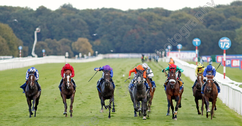 Grey-Cuban-0004 
 GREY CUBAN (centre, Jamie Spencer) wins The Pertemps Network Handicap
Doncaster 12 Sep 2024 - Pic Steven Cargill / Racingfotos.com