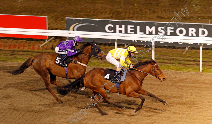 Disarming-0004 
 DISARMING (Richard Kingscote) wins The Racing Welfare Handcap Div2
Chelmsford 18 Feb 2021 - Pic Steven Cargill / Racingfotos.com