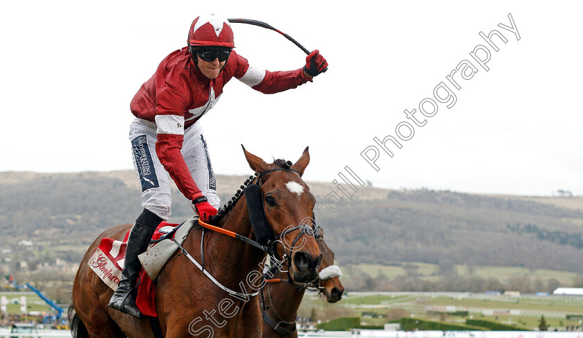 Tiger-Roll-0004 
 TIGER ROLL (Keith Donoghue) wins The Glenfarclas Cross Country Chase Cheltenham 14 Mar 2018 - Pic Steven Cargill / Racingfotos.com