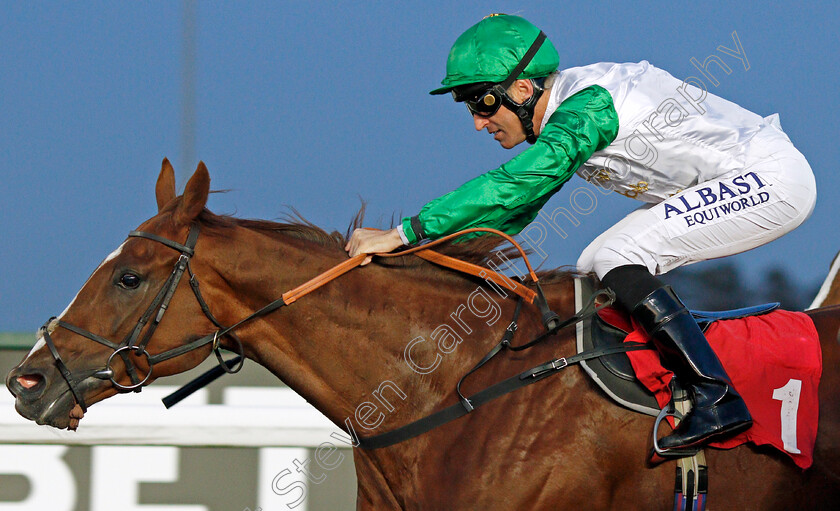 Kuwait-Currency-0004 
 KUWAIT CURRENCY (Pat Dobbs) wins The 32Red Handicap
Kempton 2 Oct 2019 - Pic Steven Cargill / Racingfotos.com