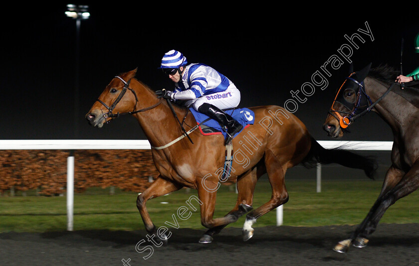 Mythmaker-0004 
 MYTHMAKER (Graham Lee) wins The 32Red Conditions Stakes Kempton 10 Jan 2018 - Pic Steven Cargill / Racingfotos.com