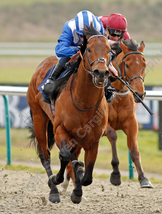 Badri-0004 
 BADRI (Kieran Shoemark) wins The Ladbrokes Handicap
Lingfield 14 Feb 2020 - Pic Steven Cargill / Racingfotos.com