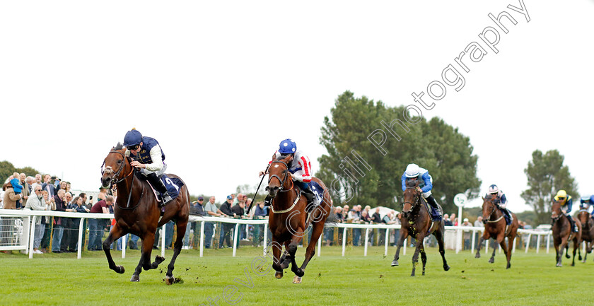 Phoenix-Passion-0007 
 PHOENIX PASSION (Kieran Shoemark) wins The Moss & co Trading Nursery
Yarmouth 21 Sep 2023 - Pic Steven Cargill / Racingfotos.com