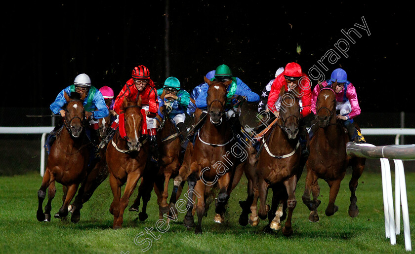 Delacroix-0002 
 DELACROIX (right, Jan Erik-Neuroth) turns for home in front to win The Breeders Trophy Mile
Bro Park, Sweden 21 Sep 2018 - Pic Steven Cargill / Racingfotos.com