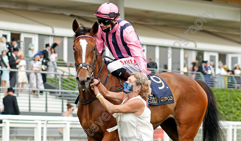 Loving-Dream-0008 
 LOVING DREAM (Robert Havlin) after The Ribblesdale Stakes
Royal Ascot 17 Jun 2021 - Pic Steven Cargill / Racingfotos.com