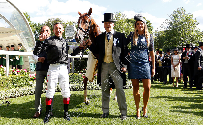 Stradivarius-0019 
 STRADIVARIUS (Frankie Dettori) with Bjorn Nielsen after The Gold Cup
Royal Ascot 21 Jun 2018 - Pic Steven Cargill / Racingfotos.com