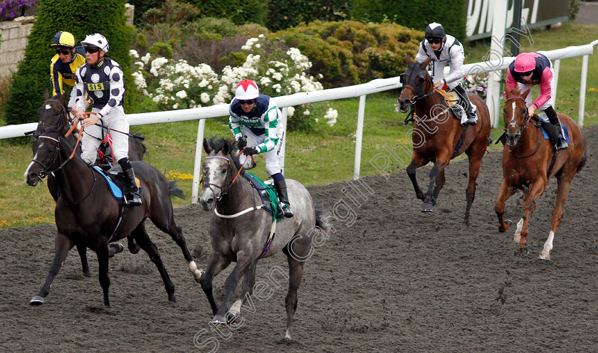 Galileo-Silver-0006 
 GALILEO SILVER (centre, Jim Crowley) beats ZZORO (left) in The 32Red Handicap
Kempton 10 Jul 2019 - Pic Steven Cargill / Racingfotos.com