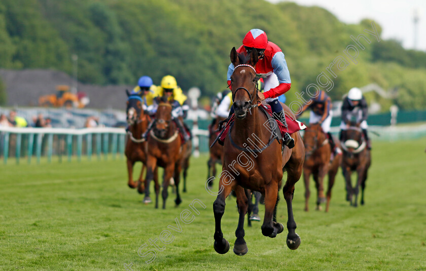 Divine-Comedy-0004 
 DIVINE COMEDY (Kaiya Fraser) wins The Betfred Nifty 50 Hell Nook Handicap
Haydock 25 May 2024 - Pic Steven Cargill / Racingfotos.com