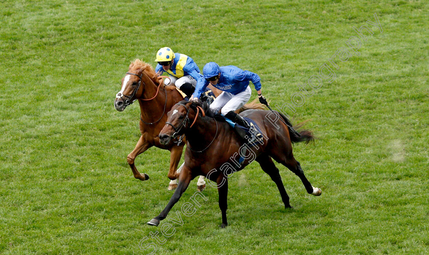 Blue-Point-0004 
 BLUE POINT (right, James Doyle) beats DREAM OF DREAMS (left) in The Diamond Jubilee Stakes
Royal Ascot 22 Jun 2019 - Pic Steven Cargill / Racingfotos.com