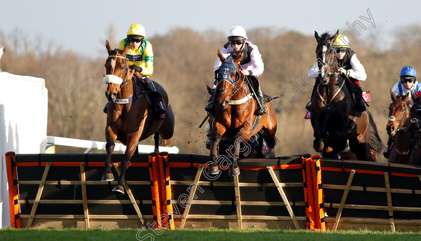 Newtide-0001 
 NEWTIDE (left, David Bass) jumps with IT'S GOT LEGS (centre) and BALLYART (right) 
Ascot 22 Dec 2018 - Pic Steven Cargill / Racingfotos.com