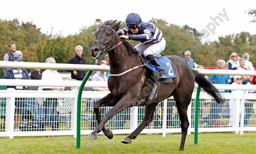 Thechildren strust-0004 
 THECHILDREN'STRUST (Rhys Clutterbuck) wins The Shadwell Racing Excellence Apprentice Handicap
Salisbury 5 Sep 2019 - Pic Steven Cargill / Racingfotos.com