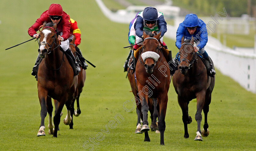 Masekela-0006 
 MASEKELA (centre, Oisin Murphy) beats GOLDEN WAR (left) and FALL OF ROME (right) in The British EBF Novice Stakes
Goodwood 21 May 2021 - Pic Steven Cargill / Racingfotos.com